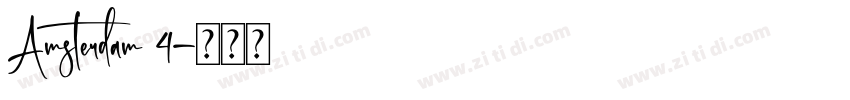 Amsterdam 4字体转换